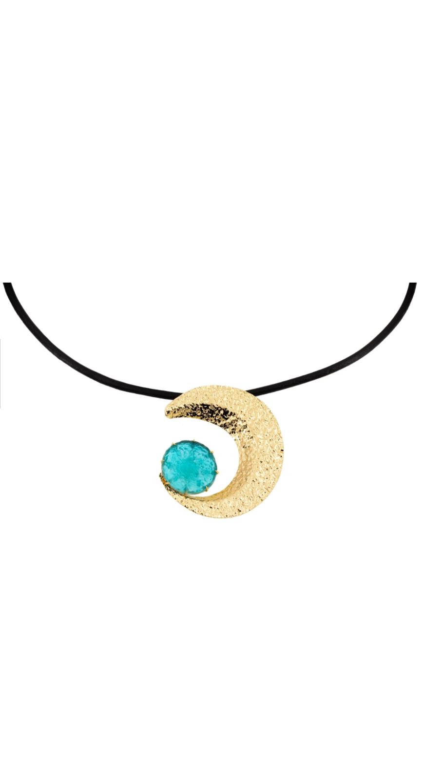 Collana luna resina