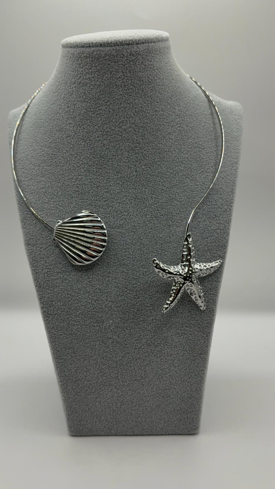 Choker stella marina conchiglia