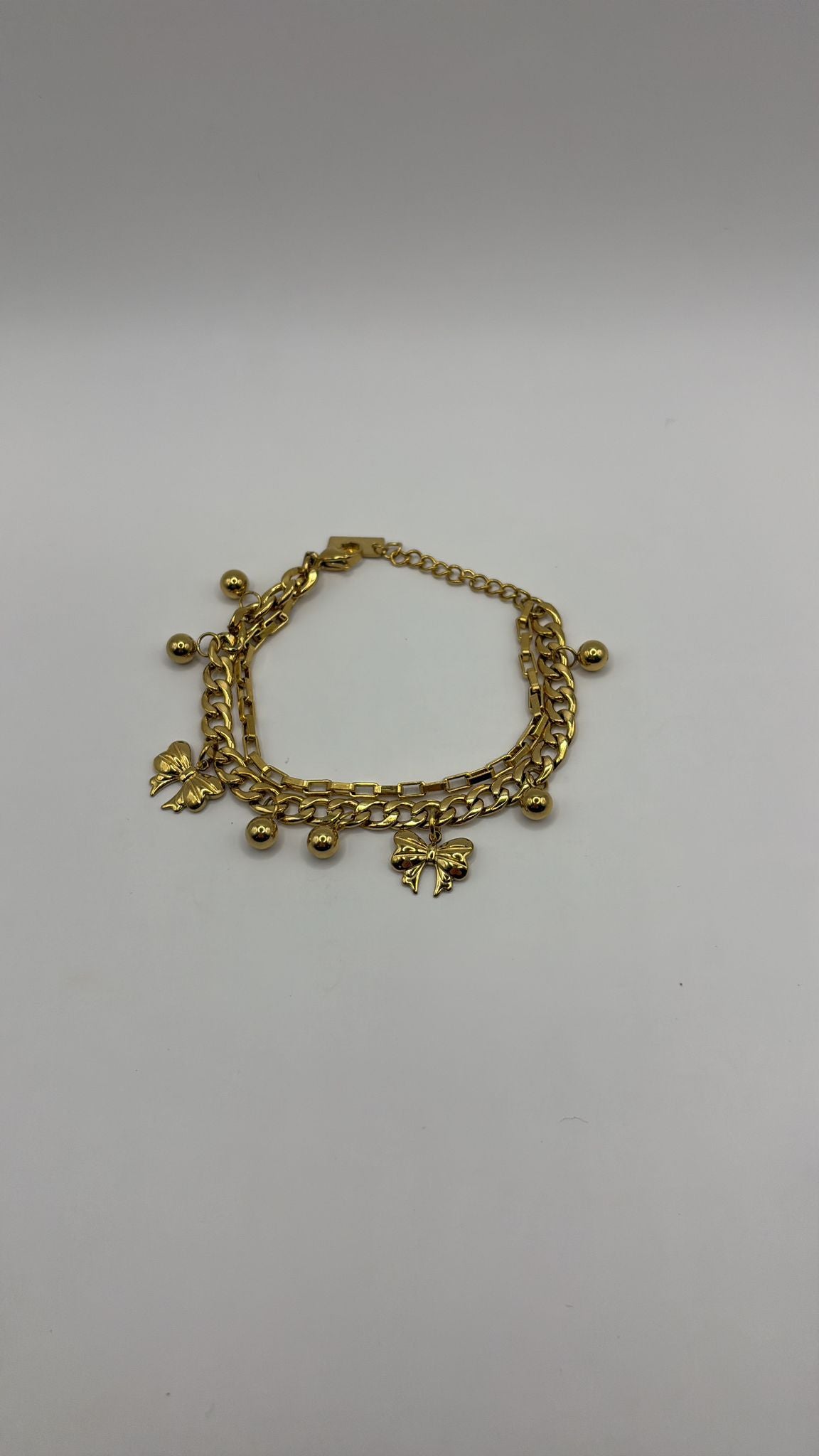 bracciale charms fiocco